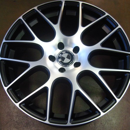 BMW WHEELS/RIM 328i 328xi 330i 330ci 330xi X3 Black / Machined Face 19"