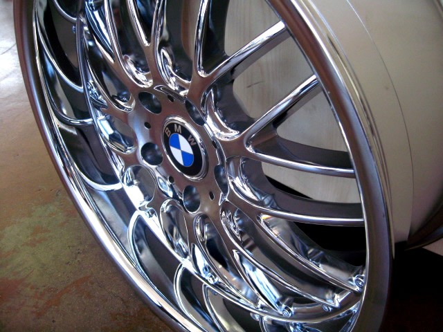 BMW WHEELS/RIM 325i 325xi 325ci E46 E90 M3 Chrome 19" - Image 3