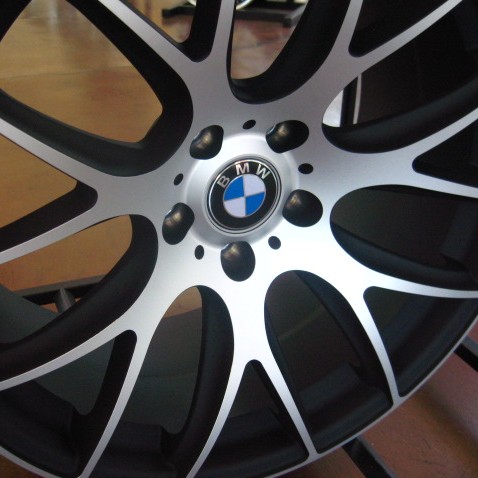 BMW WHEELS/RIM 325i 325xi 325ci E46 E90 M3 Machine Satin Black 19"