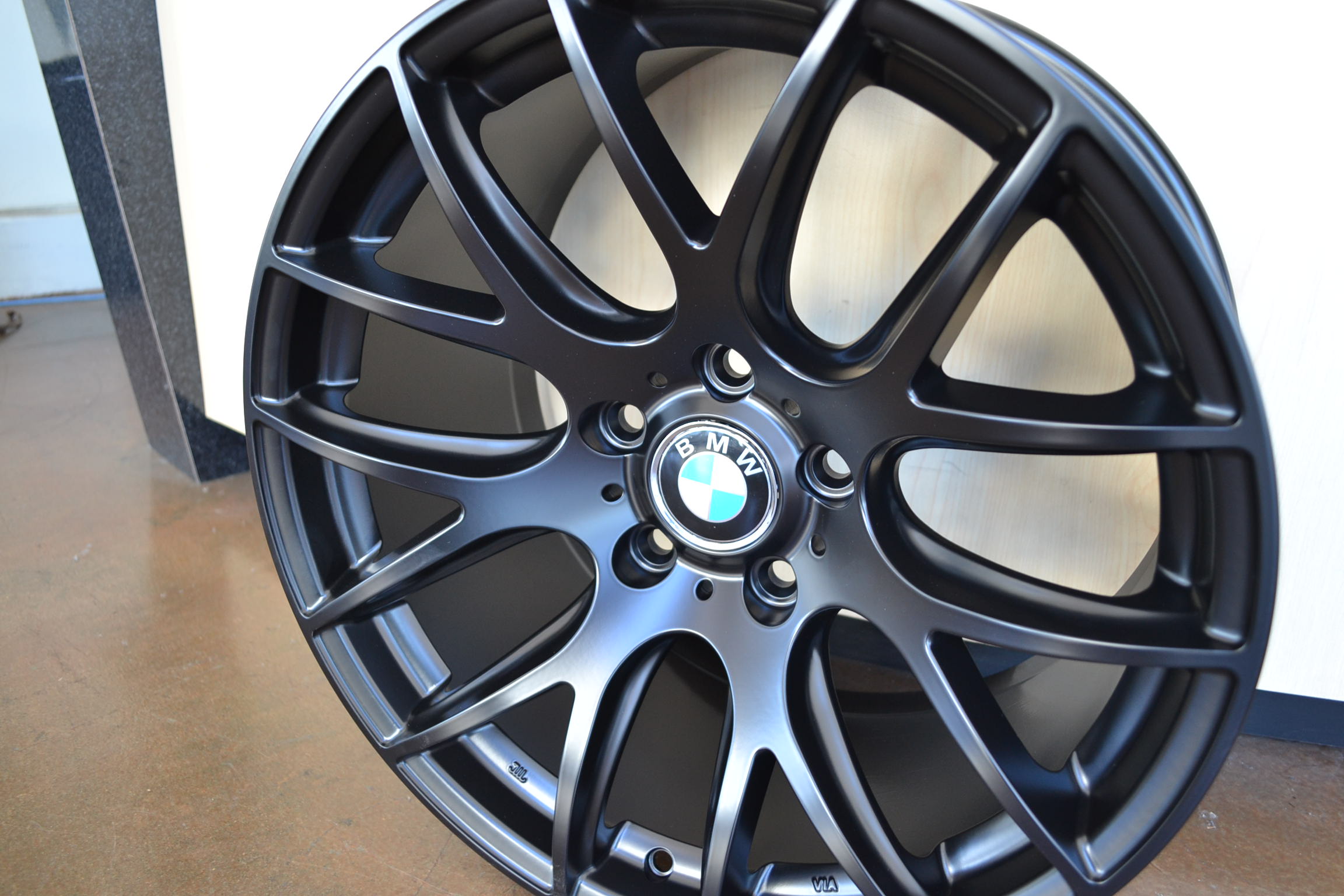 BMW WHEELS/RIM 325i 325xi 325ci E46 E90 M3 Matte Black - 18" - Image 4