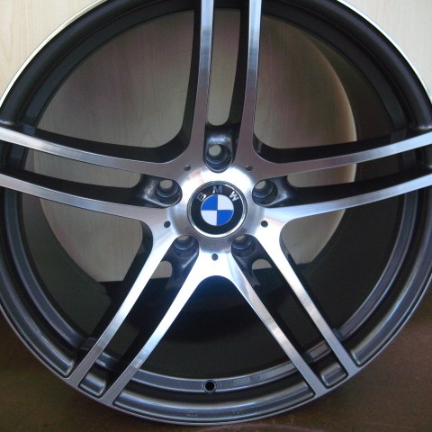BMW WHEELS/RIM 328i 328xi 330i 330ci 330xi X3 Machine Gunmetal 19" - Image 2