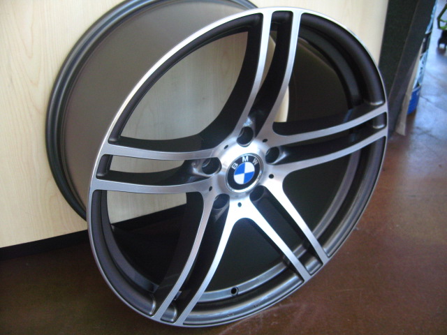 BMW WHEELS/RIM 328i 328xi 330i 330ci 330xi X3 Machine Gunmetal 19" - Image 3