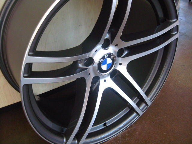 BMW WHEELS/RIM 328i 328xi 330i 330ci 330xi X3 Machine Gunmetal 19" - Image 4