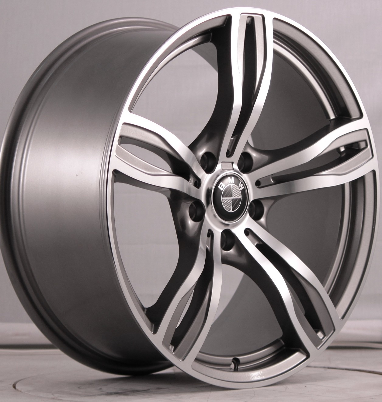 BMW WHEELS/RIM 525i 528i 530i 535i 545i 550i Gunmetal Machined Face 19"