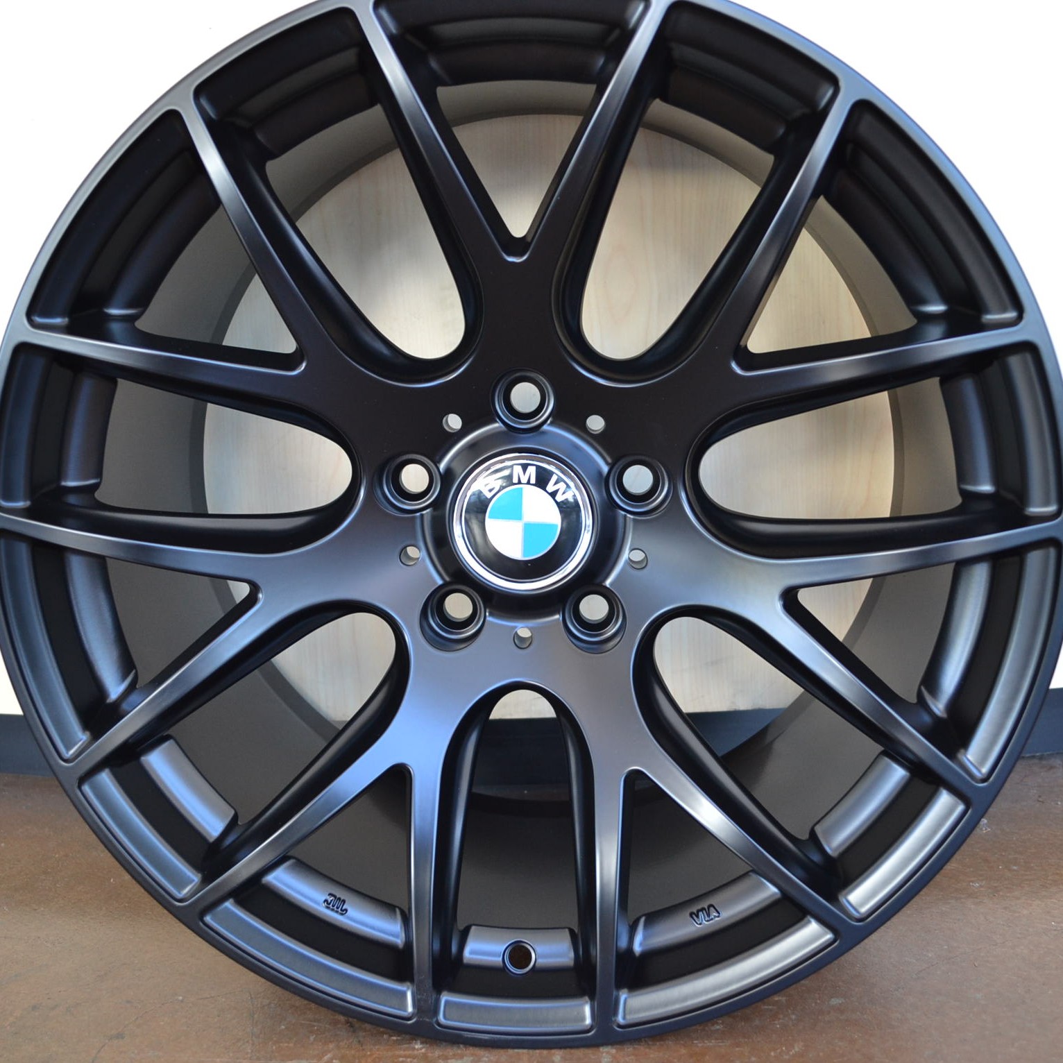 BMW WHEELS/RIM 525i 528i 530i 535i 545i 550i Matte Black 19"