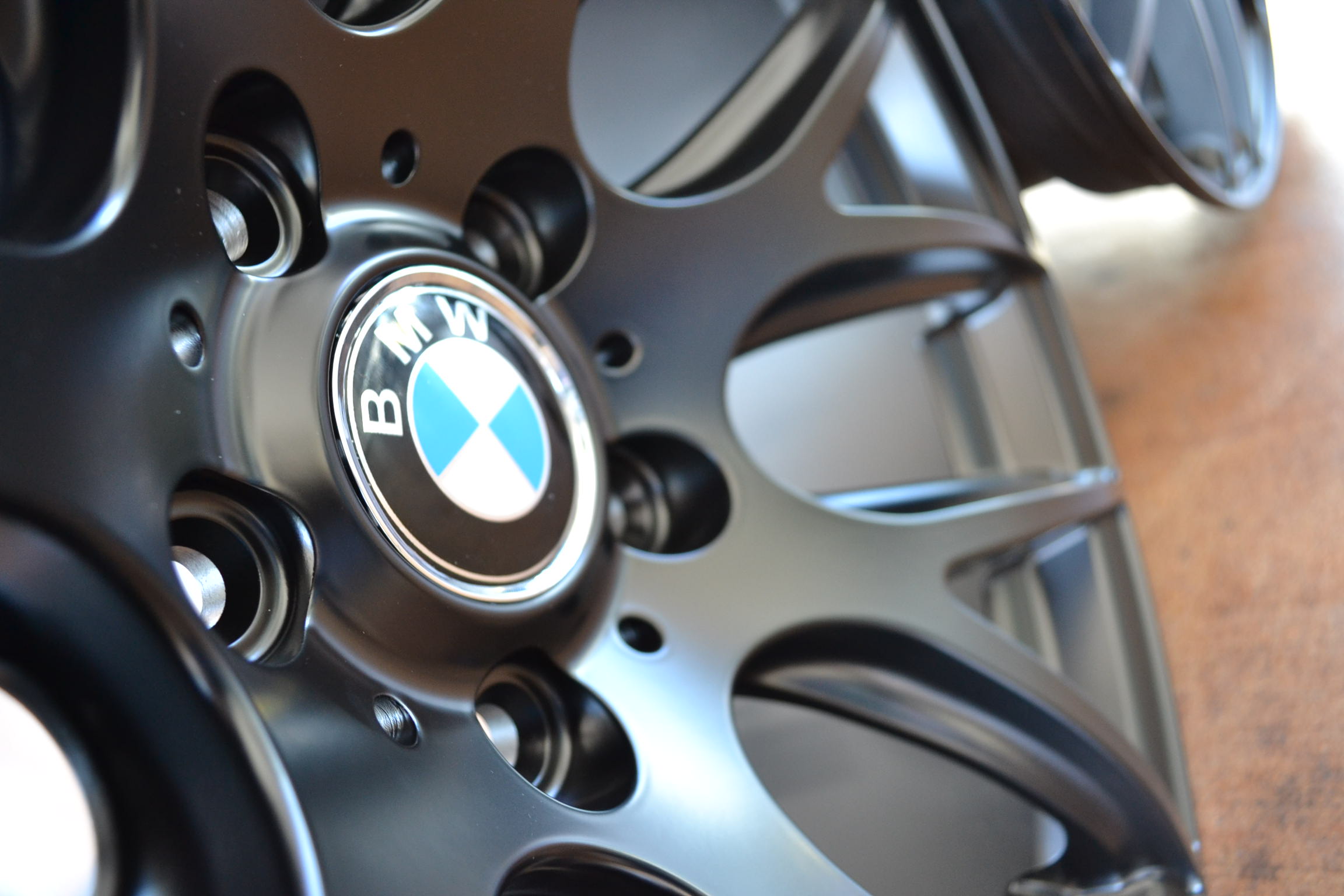 BMW WHEELS/RIM 525i 528i 530i 535i 545i 550i Matte Black 19" - Image 4