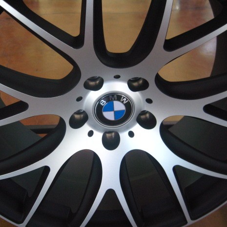 BMW WHEELS/RIM 740i 740Li 745i 745Li E65 E66 Machine Satin Black 19"