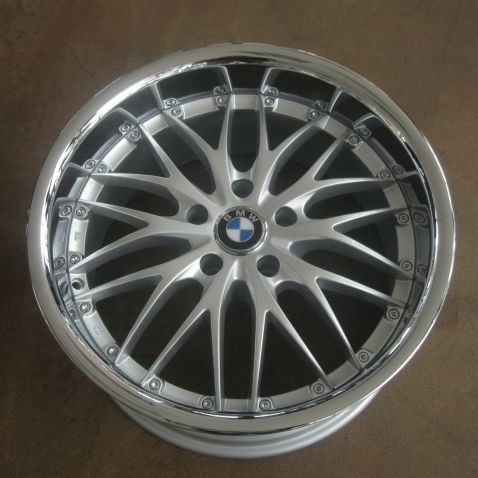 BMW WHEELS/RIM E60 E63 E64 645ci 650i M5 M6 Silver / Stainless Chrome Lip 19"