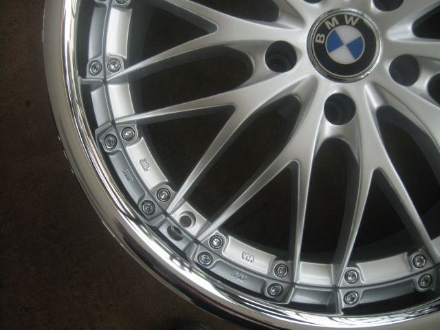 BMW WHEELS/RIM E60 E63 E64 645ci 650i M5 M6 Silver / Stainless Chrome Lip 19" - Image 2