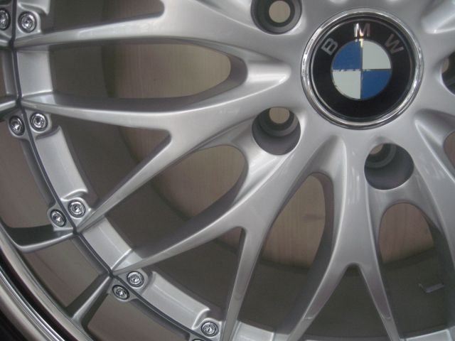 BMW WHEELS/RIM E60 E63 E64 645ci 650i M5 M6 Silver / Stainless Chrome Lip 19" - Image 4
