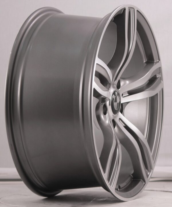 BMW WHEELS/RIM 325i 325xi 325ci E46 E90 M3 Gunmetal Machined Face 19"