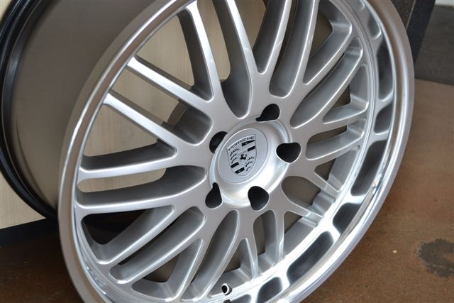 PORSCHE WHEELS/RIM 911 CARRERA S CABRIOLET C2 C2S C4 TARGA 4 996/997 Hyper Silver - 18" - Image 3