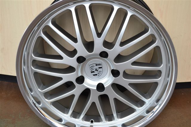 PORSCHE WHEELS/RIM 911 CARRERA S CABRIOLET C2 C2S C4 TARGA 4 996/997 Hyper Silver - 18" - Image 4