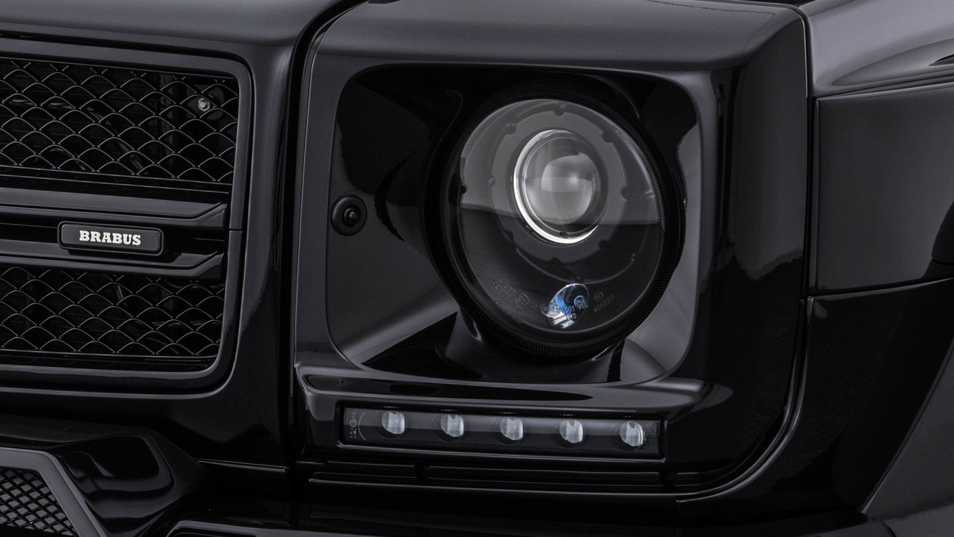 BRABUS Black Daytime Running Lights for Mercedes G-Class W463 - Image 2