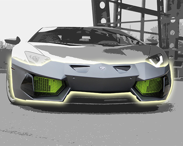 HAMANN Lamborghini Aventador NERVUDO Front bumper