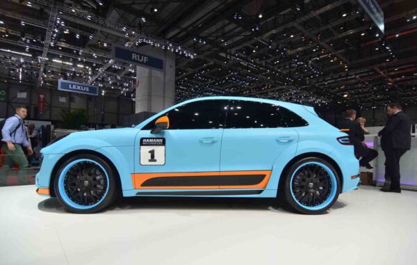 HAMANN Porsche Macan Widebody Set of side skirts widebody