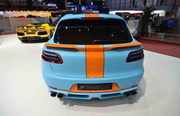 HAMANN Porsche Macan Widebody Set of rear fender extensions 6-pieced