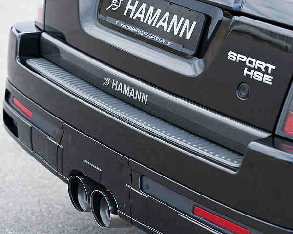 HAMANN RANGE ROVER Sport Rear Central Muffler 2x120mm Round Tips