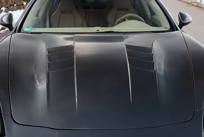 TECHART Aero Engine Hood (Carbon) For The Porsche Panamera