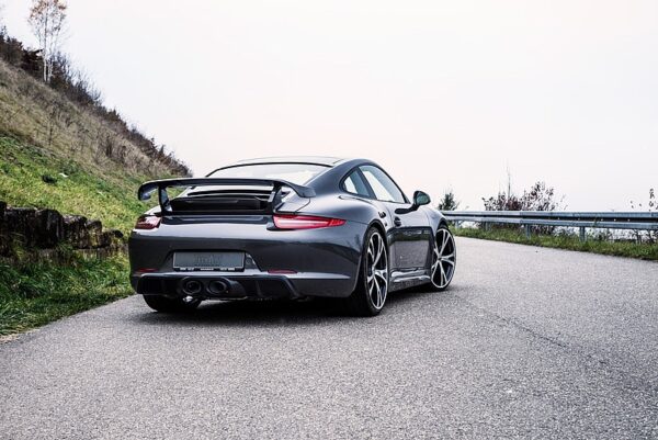 TECHART Exhaust System "Racing"with valve, Centered  Outlet   For The Porsche 911 991