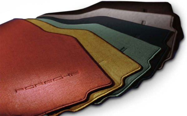 TECHART Set of Floor Mats, colored For 986 Boxster