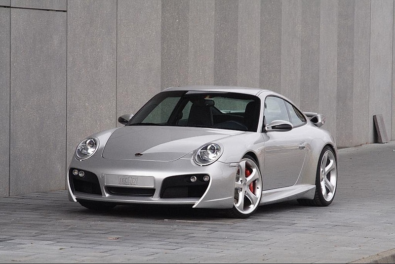 TechArt Front Spoiler II with Tiptronic for Porsche 997