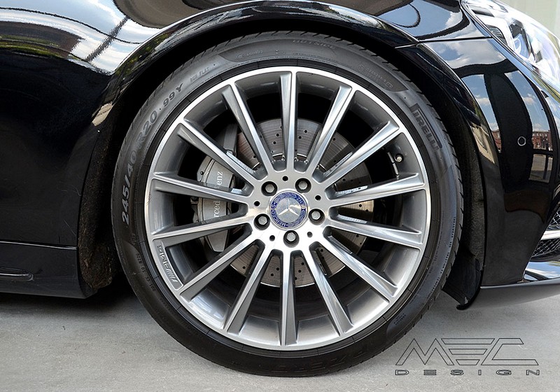 MEC Design Wheel Spacers Set for W222 S320 – S500 with 20 inch Rims (Summer Tires)