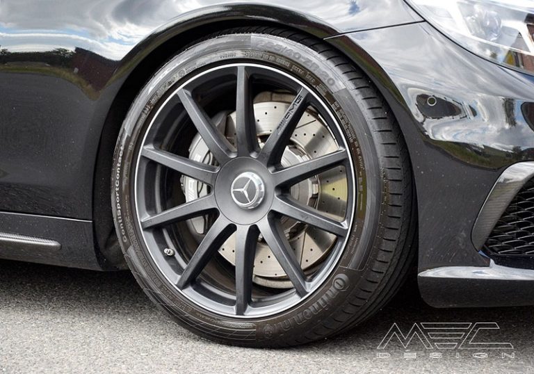 MEC Design Wheel Spacers Set for W222 S63 AMG with 20 inch Rims (Summer Tires)