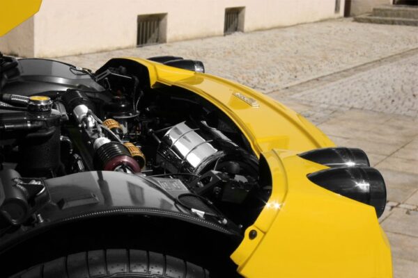 Novitec Rosso Power-Optimized Exhaust System in Stainless Steel for Ferrari Enzo