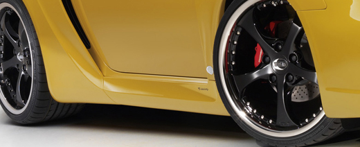 TECHART Side Skirts  For The Porsche Cayman (981)