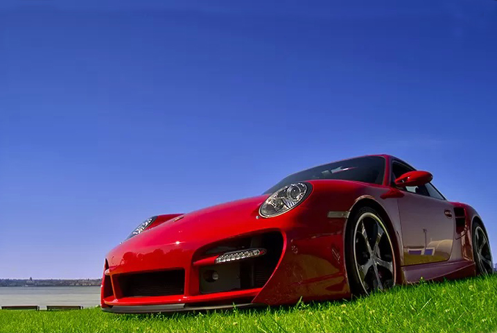 TechArt Front Spoiler II for Porsche 997 Turbo 07-12 - Image 2