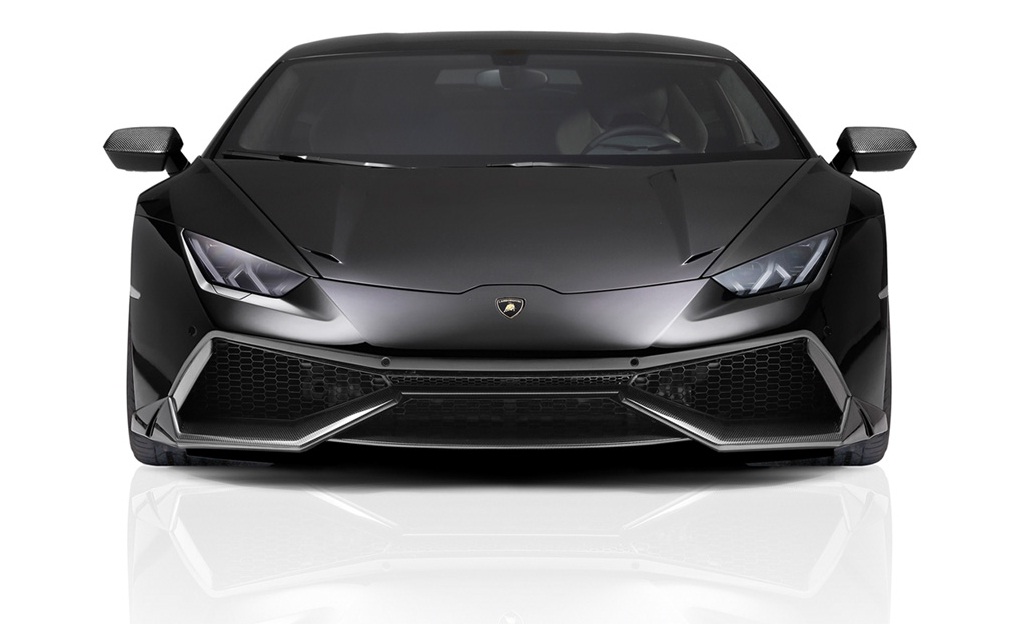 Novitec Torado Huracan Front Lip Cover Visible Carbon - Image 5