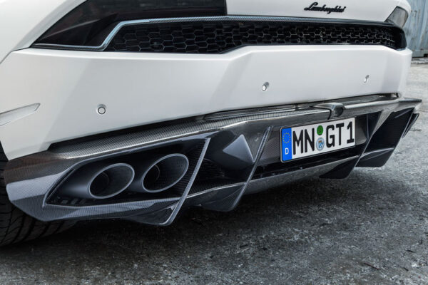 Novitec Torado Huracan Rear Diffuser without Camera [Visible Carbon]