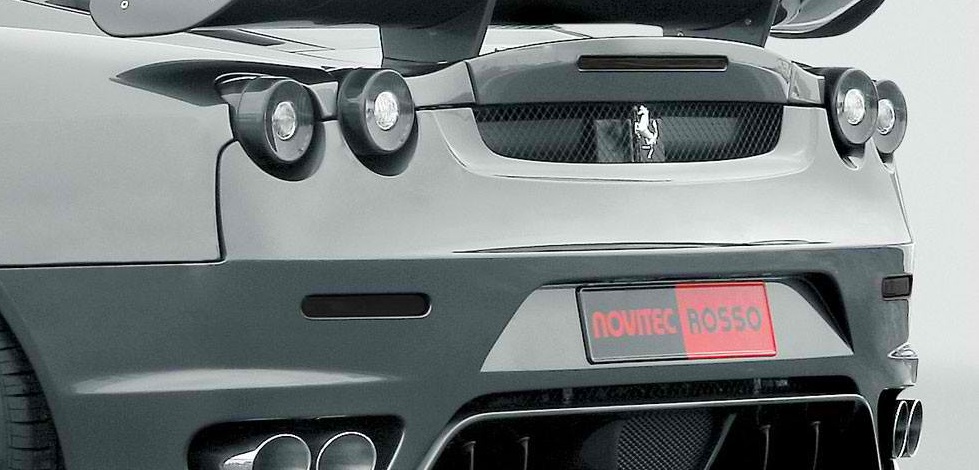 Novitec Ferrari F430 Black LED Third Brake Light - Image 5