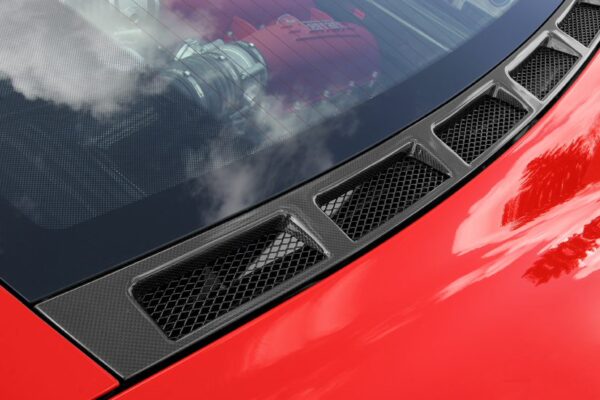 Novitec Ferrari F430 Carbon Engine Vents
