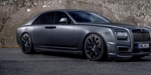 Novitec SPOFEC SP1 Matte Black Wheels with Tires for Rolls Royce Ghost
