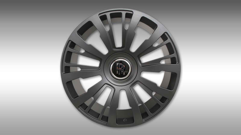 Novitec SPOFEC SP1 Matte Titanium Wheels with Tires for Rolls Royce Ghost - Image 5