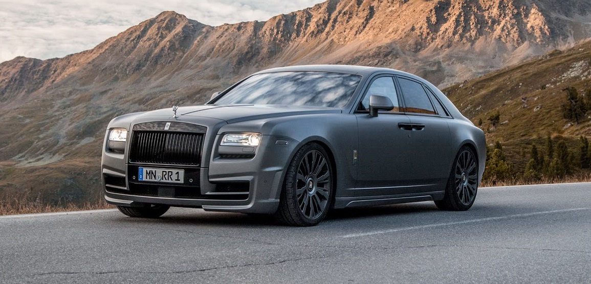 Novitec SPOFEC SP1 Matte Titanium Wheels with Tires for Rolls Royce Ghost - Image 3