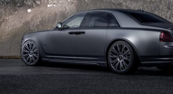 Novitec SPOFEC SP1 Matte Titanium Wheels with Tires for Rolls Royce Ghost