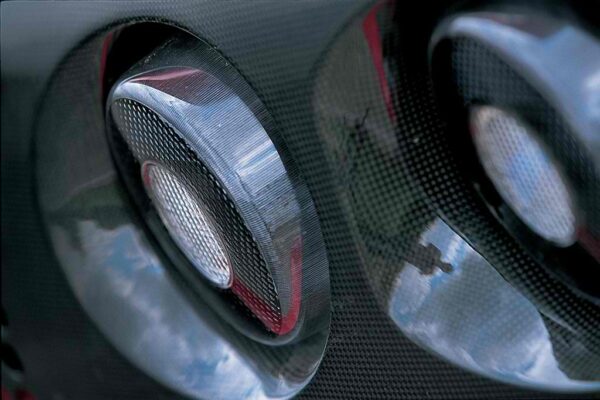 Novitec Ferrari 360 Modena Black Tail Light Assemblies
