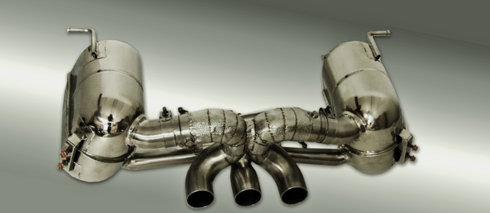Novitec Ferrari 458 Italia Power Optimized INCONEL Exhaust System with Tips