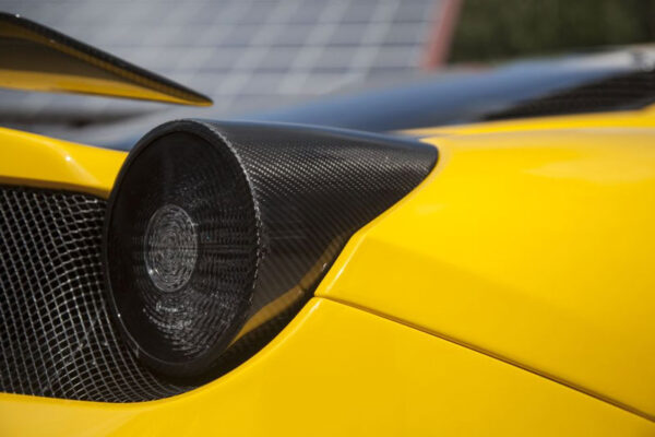 Novitec Ferrari 458 Speciale Taillight Covers in Black