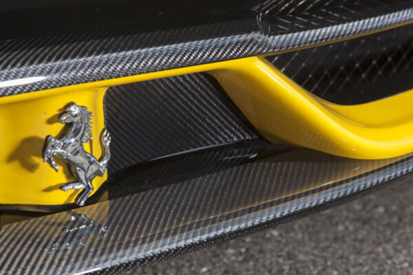 Novitec Ferrari 458 Speciale Cover for the Flaps on the Front Bumper Carbon