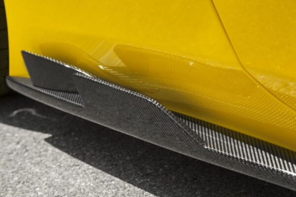 Novitec Ferrari 458 Speciale Side Skirts with Double-Fins