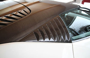 Novitec Rosso Ferrari 458 Italia Side Window Air-Intake Louvers - Image 3