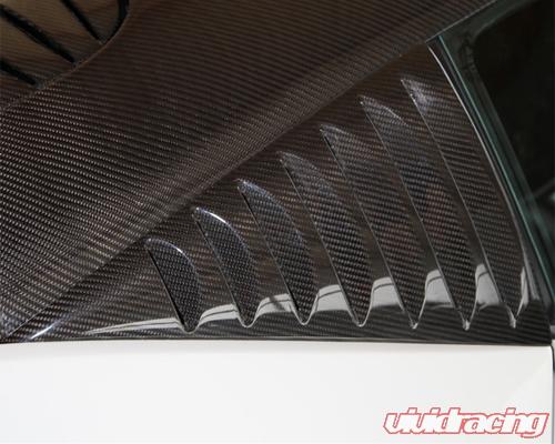 Novitec Rosso Ferrari 458 Italia Side Window Air-Intake Louvers - Image 2