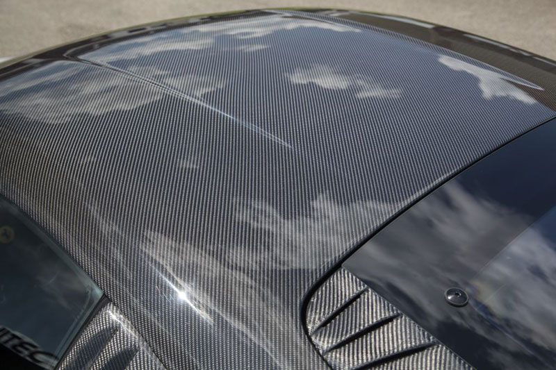 Novitec Ferrari 458 Italia Carbon Roof and Engine Lid - Image 2