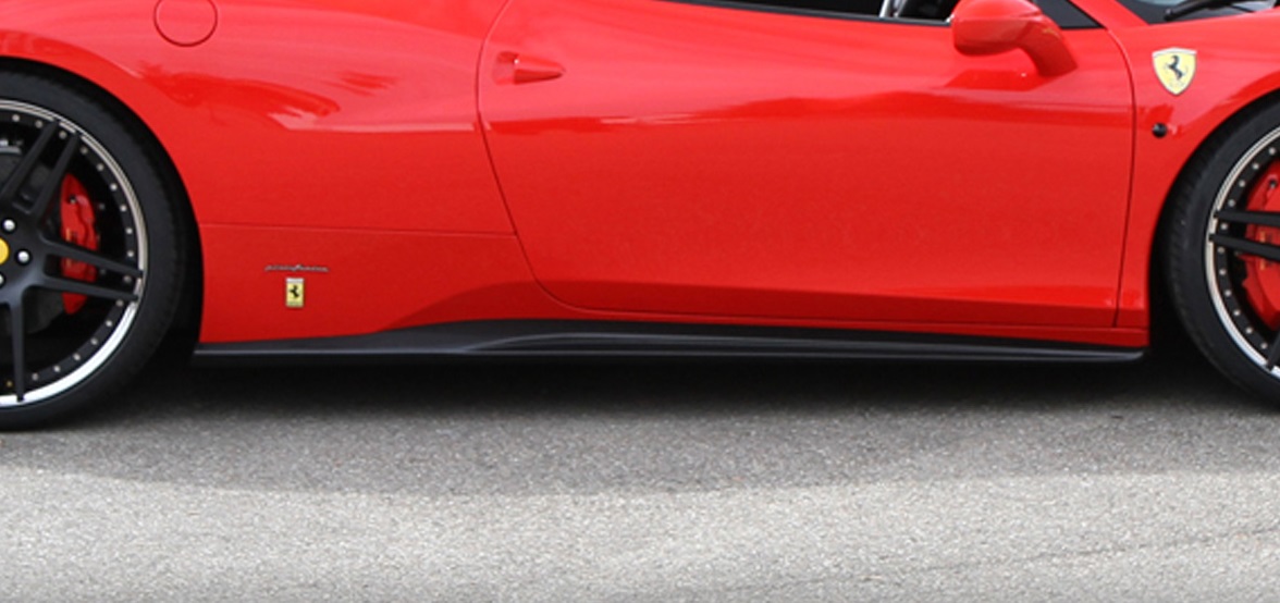 Novitec Ferrari 458 Italia Side Skirts - Image 2
