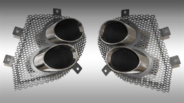 Novitec Ferrari California Stainless Steel Exhaust Tailpipes
