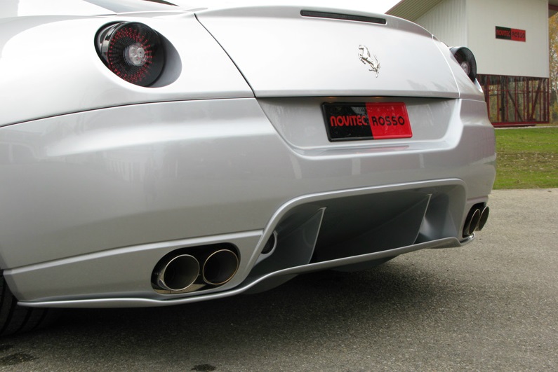 Novitec Ferrari 599 GTB Rear Skirt